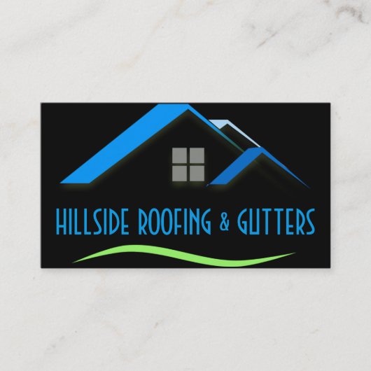 屋根樋Windows建築名刺 名刺 (正面)