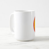 屋根無し乗車禁止欧州サイン コーヒーマグ コーヒーマグカップ (正面左)