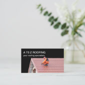 屋根用サービス2面名刺 名刺 (スタンド正面)