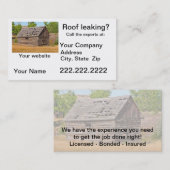 屋根用名刺 名刺 (正面/裏面)