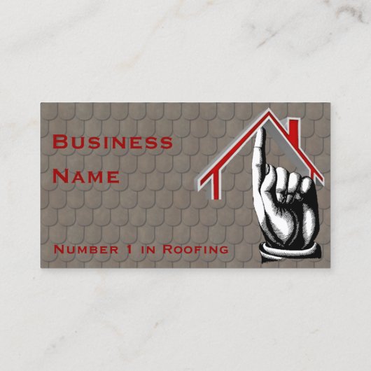 屋根番号1名刺 名刺 (裏面)