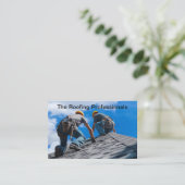 屋根葺きサービス住宅商事 名刺 (スタンド正面)