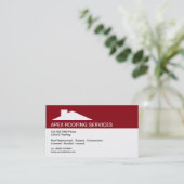 屋根葺きサービス名刺 名刺 (スタンド正面)