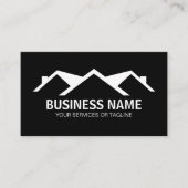 屋根葺き屋根の名刺 名刺 (正面)