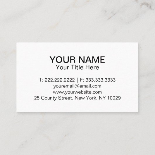 屋根葺き屋根 名刺 (裏面)