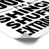 屋根葺き屋根 – 屋根おもしろい葺き仕事 ポスター (角)