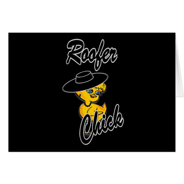 屋根葺き職人のひよこ#4 (正面横)