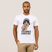 屋根葺き職人のTシャツ Tシャツ (正面フル)