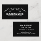 屋根葺き 名刺 (正面/裏面)