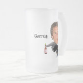 屋根裏のビールのジョッキ フロストグラスビールジョッキ (正面右)