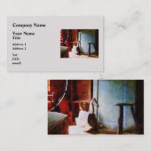 屋根裏のロッキング馬 名刺 (正面/裏面)