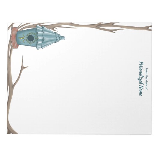 屋根裏の再検証なしメモ帳 ノートパッド (正面)