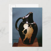 屋根裏の赤い姿のオイノコー ポストカード (正面/裏面)