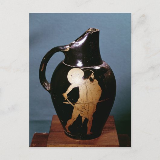 屋根裏の赤い姿のオイノコー ポストカード (正面)