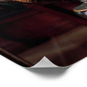 屋根裏の赤姿カリックスクラッター ポスター (角)