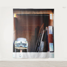 屋根裏の車 タペストリー