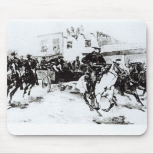 屋根裏はビリーで子供1880年を持って来ます マウスパッド