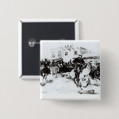 屋根裏はビリーで子供1880年を持って来ます 缶バッジ (正面&裏面)