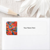 屋根裏アートの筆跡のグラフィティ抽象芸術 ラベル (インサイチュ)