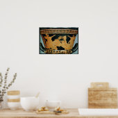 屋根裏レッド姿カリックスクラター2 ポスター (キッチン)