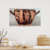 屋根裏レッド姿スキホス ポスター (キッチン)