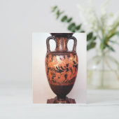 屋根裏赤姿アムフォラ ポストカード (スタンド正面)