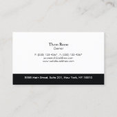 屋根請負業者ロゴ 名刺 (裏面)