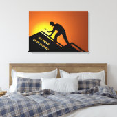 屋根 キャンバスプリント (インサイチュ (寝室))