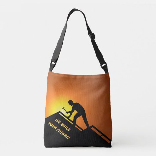 屋根 クロスボディバッグ (裏面)