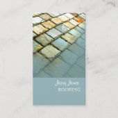 屋根、スレート屋根の写真 名刺 (正面)