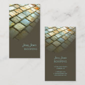 屋根、スレート屋根、写真 名刺 (正面/裏面)