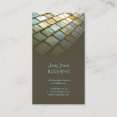 屋根、スレート屋根、写真 名刺 (裏面)