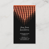 屋根，フォト名刺 名刺 (裏面)