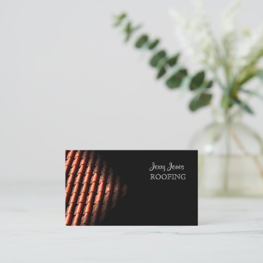 屋根，フォト名刺 名刺 (スタンド正面)