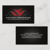 屋根 | 実在地 | 住宅用 名刺 (正面/裏面)