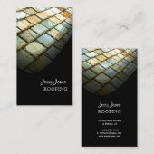 屋根，石板タイル屋根，写真 名刺 (正面/裏面)