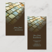 屋根、石板屋根写真 名刺 (正面/裏面)