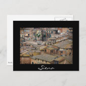 屋根(Siena黒いはが縁どき) ポストカード (正面/裏面)