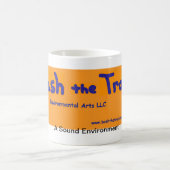 屑のオレンジのマグを強くぶつけて下さい コーヒーマグカップ (中央)