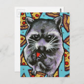 屑のパンダは愛を見つけます ポストカード (正面/裏面)