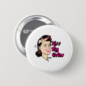 屑 缶バッジ (正面&裏面)