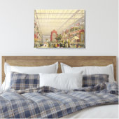 展示会の外国人向け素晴らしの見解 キャンバスプリント (インサイチュ (寝室))