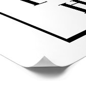 展示会やクラフトショーのビジネス紙バナー ポスター (角)