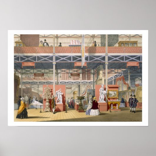 展覧会のイタリアのセクションの素晴らし表示 ポスター (正面)