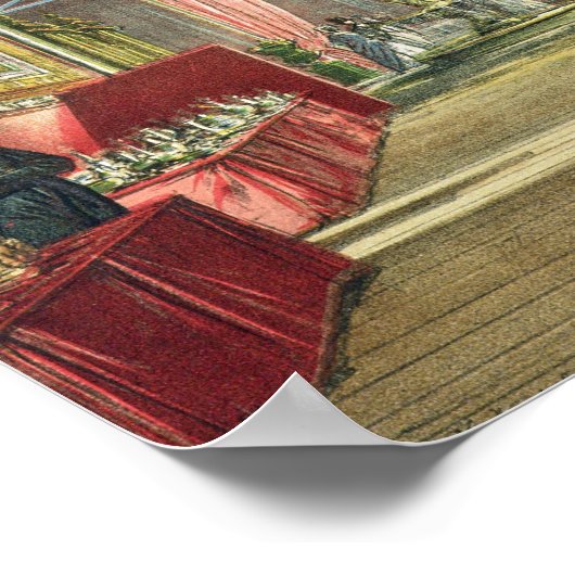 展覧会のインドのセクションの素晴らし表示 ポスター (角)