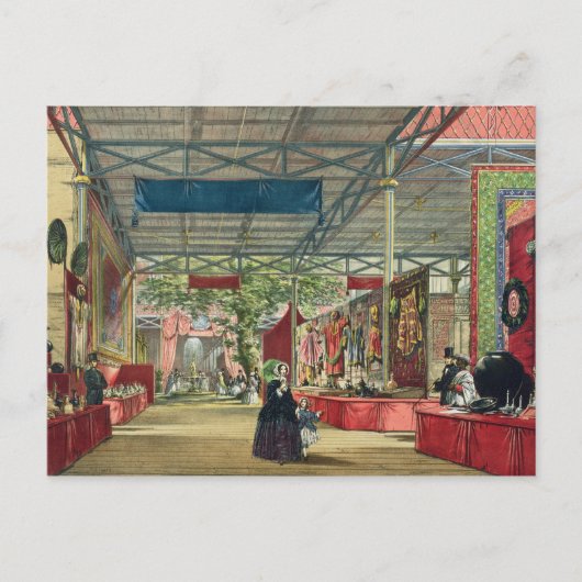 展覧会のインドのセクションの素晴らし表示 ポストカード (正面)