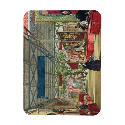 展覧会のインドのセクションの素晴らし表示 マグネット (縦)