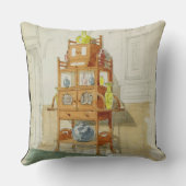 展覧会のキャビネット、c.1860s-70s (w/c及びpの鉛筆 クッション (裏面)