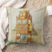 展覧会のキャビネット、c.1860s-70s (w/c及びpの鉛筆 クッション (ブランケット)