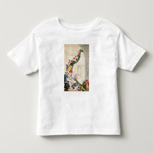 展覧会の凝視の例、c.1800 トドラーTシャツ (正面)